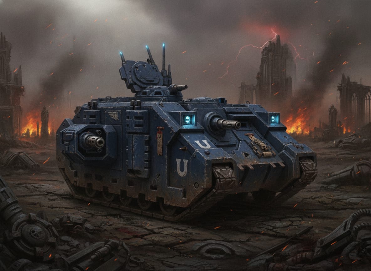 Legion Land Raider Proteus, unit art