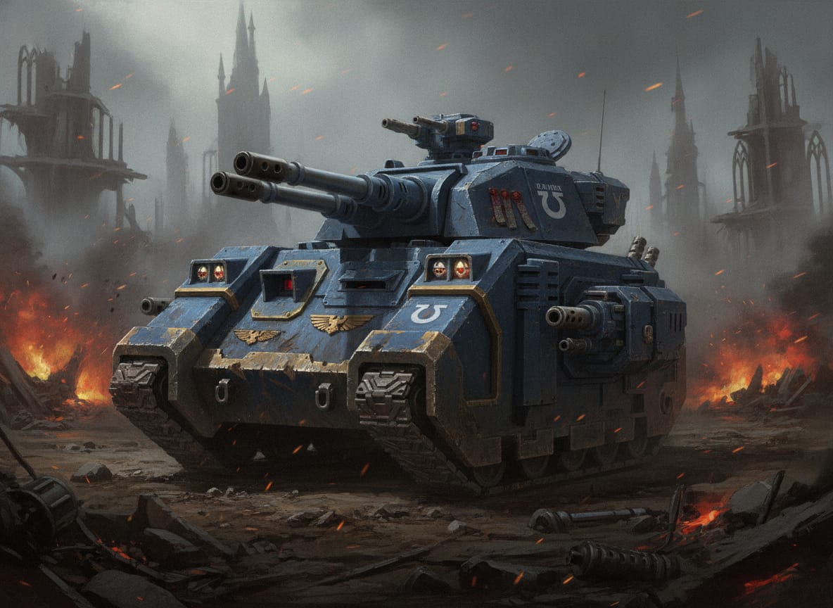 Legion Sicaran Battle Tank, unit art