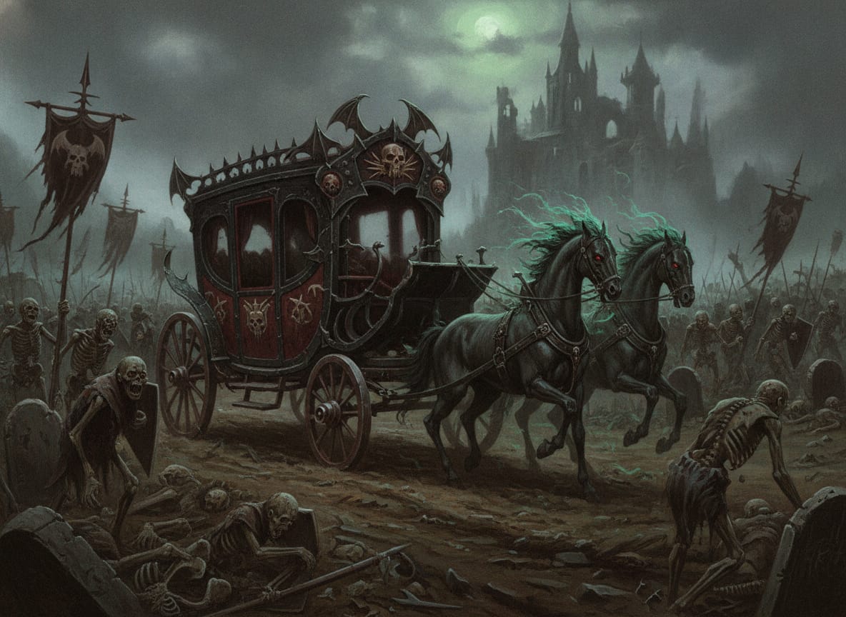 Black Coach, unit art