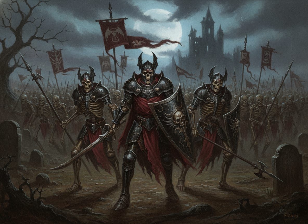 Skeleton Warriors, unit art