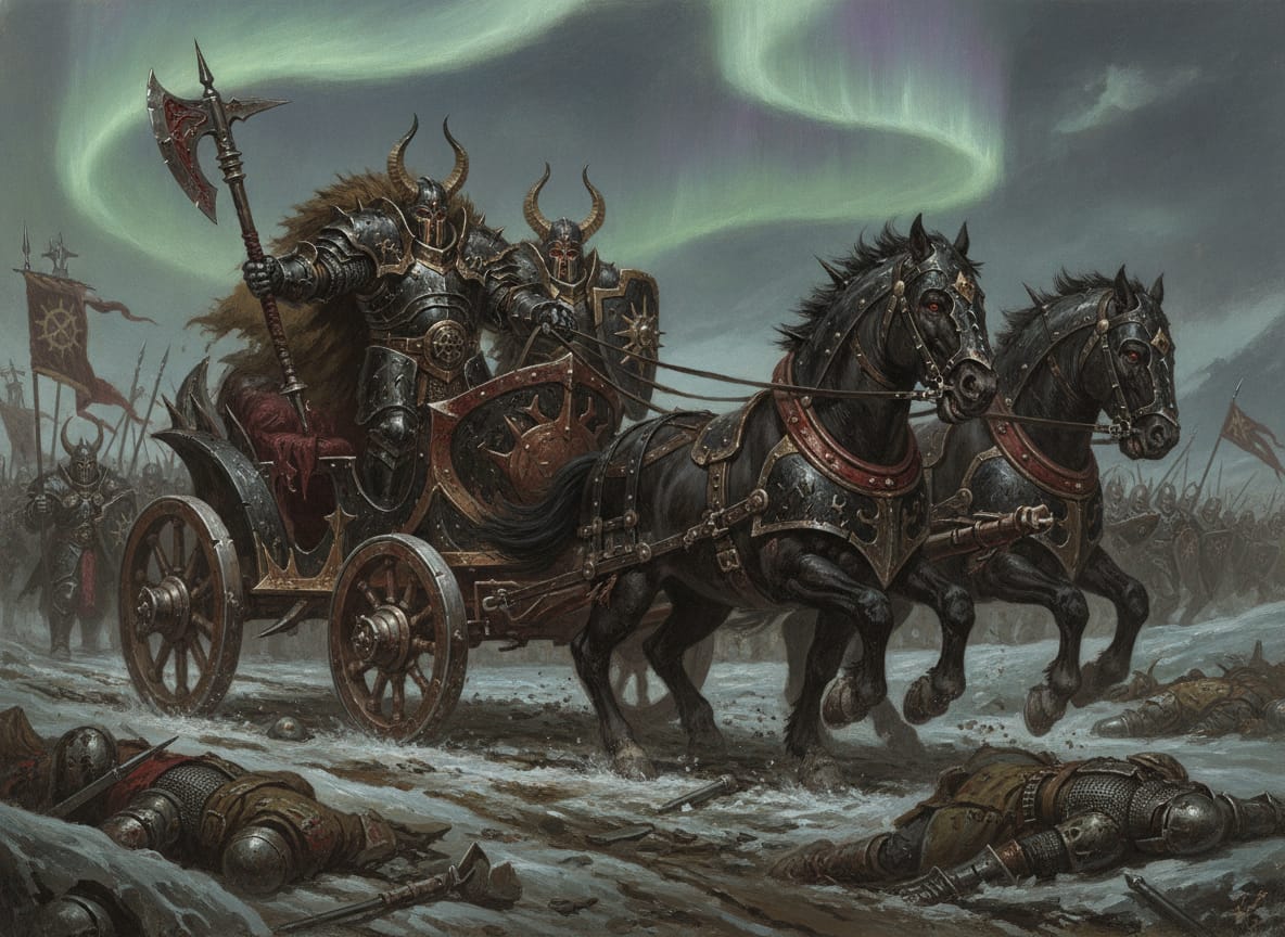 Chaos Chariot, unit art