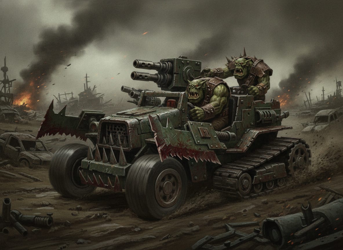 Wartrakks, unit art