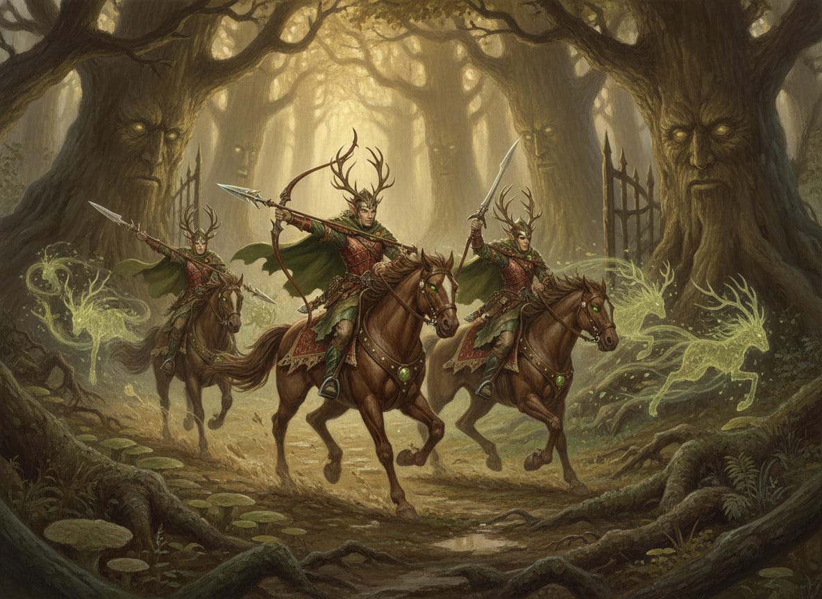 Glade Riders, unit art