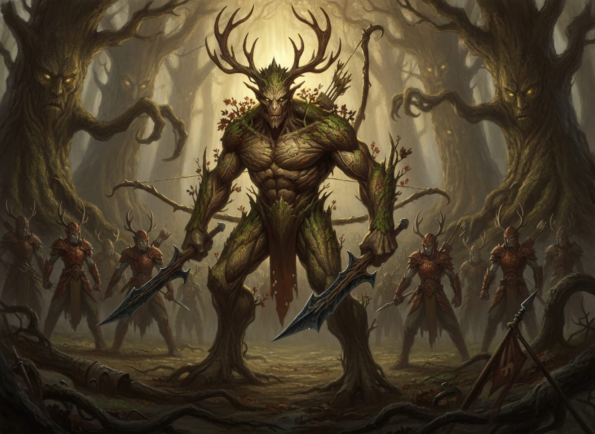 Treeman, unit art
