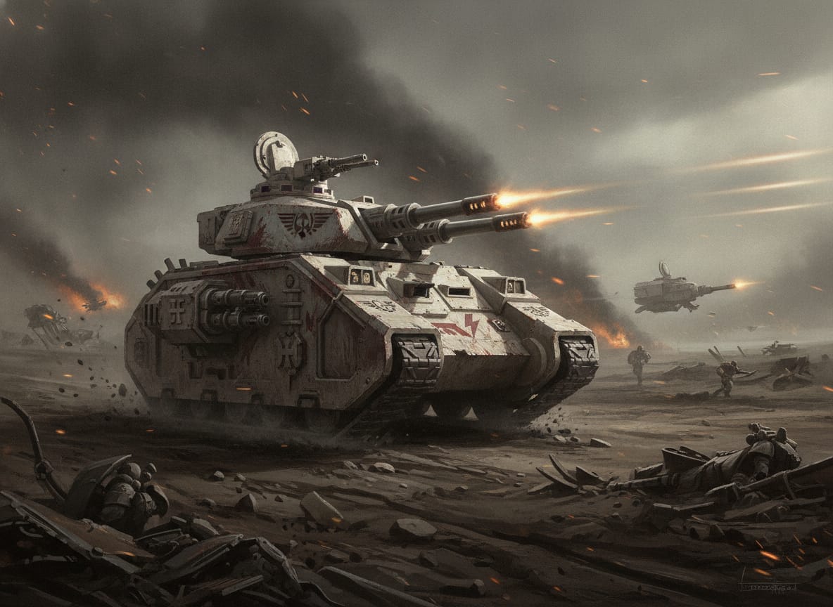 Legion Sicaran Battle Tank, unit art