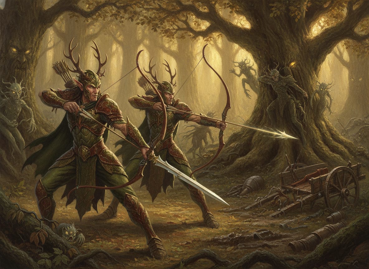 Deepwood Scouts, unit art
