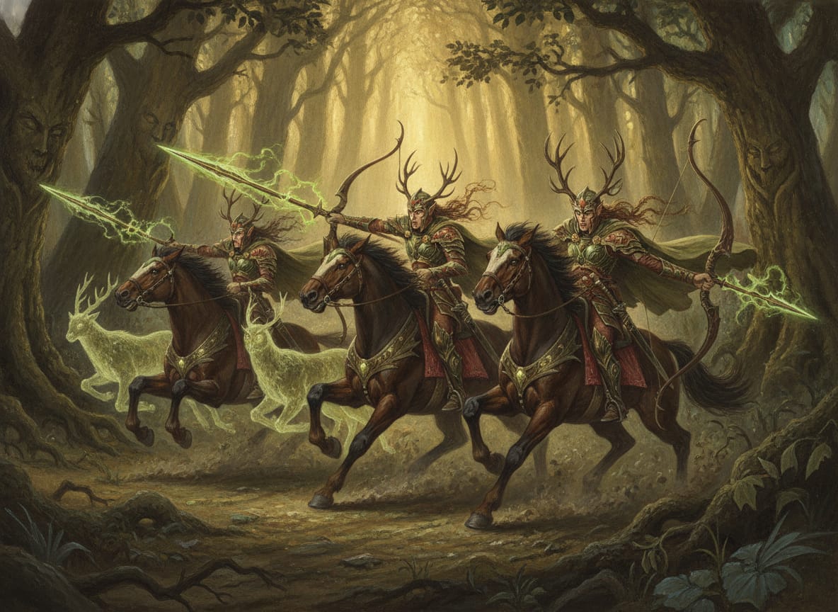 Wild Riders, unit art