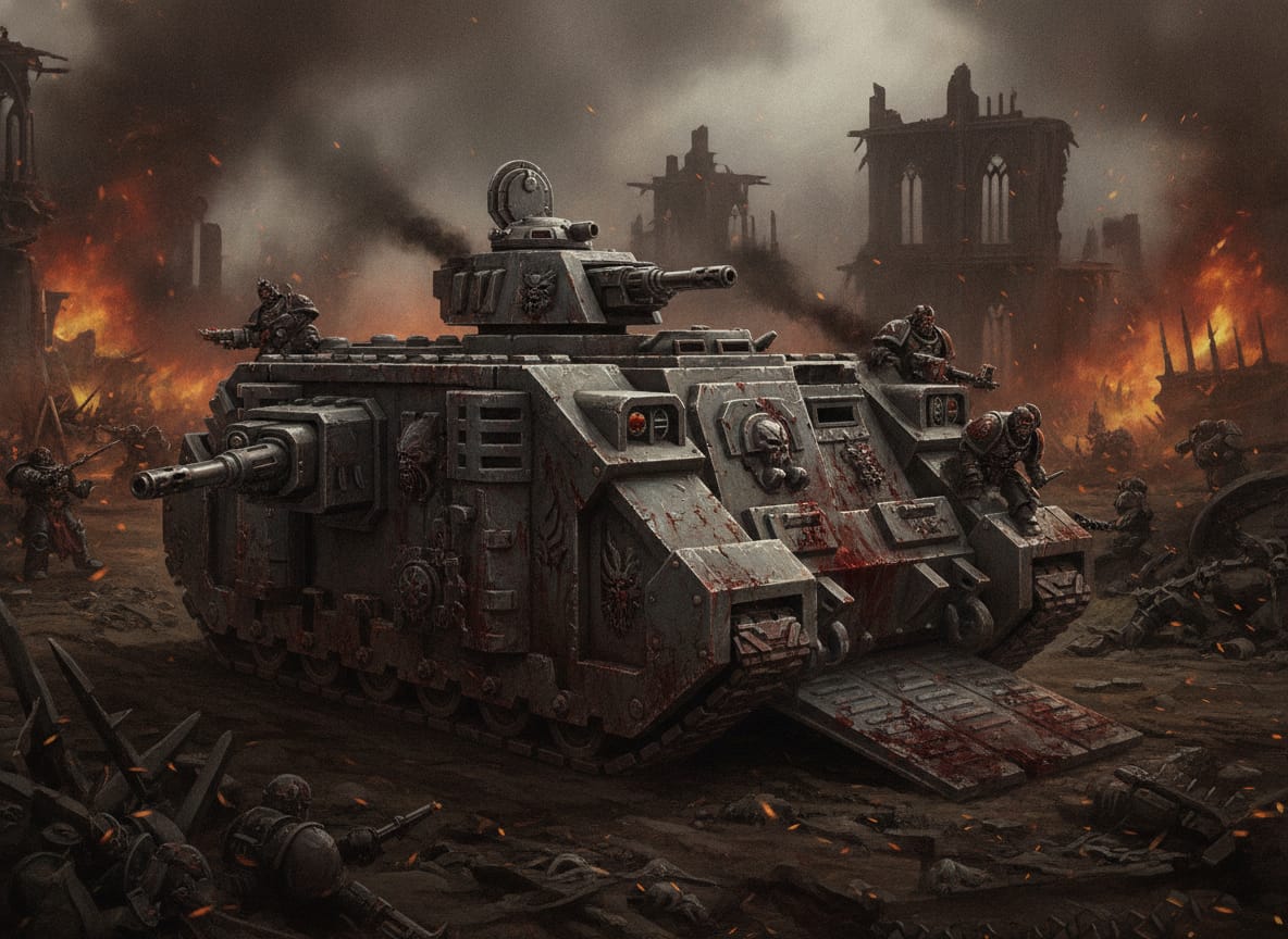 Legion Land Raider Proteus, unit art