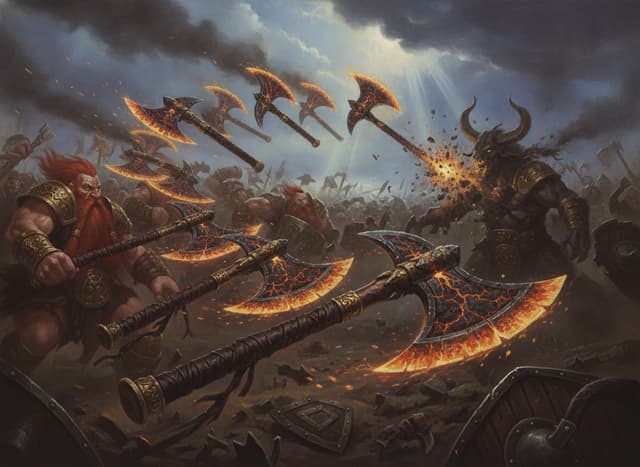 Fyresteel Throwing Axes
