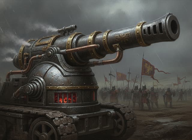 Steam Tank Cannon