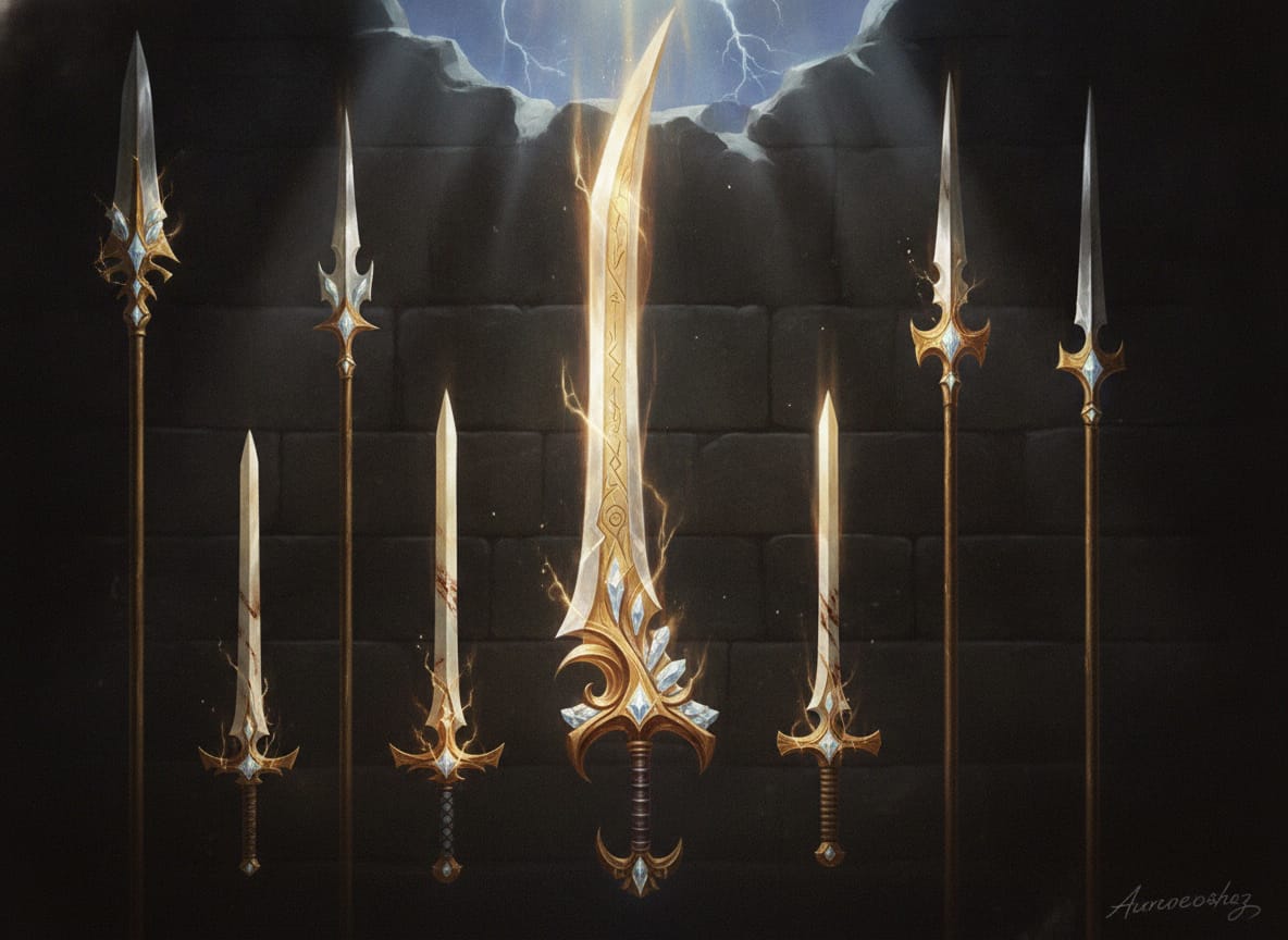 Sunmetal Weapons