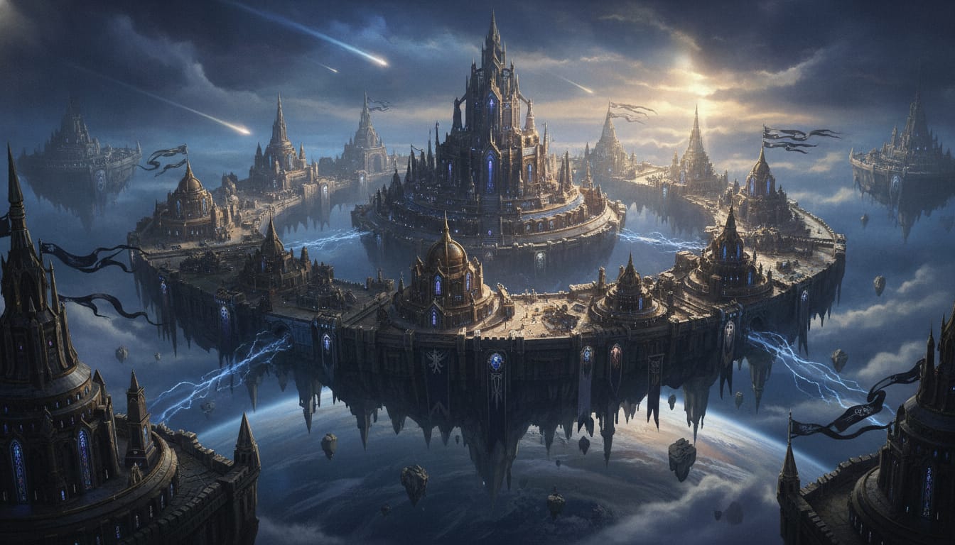 Azyrheim, the Eternal City, Warhammer world art