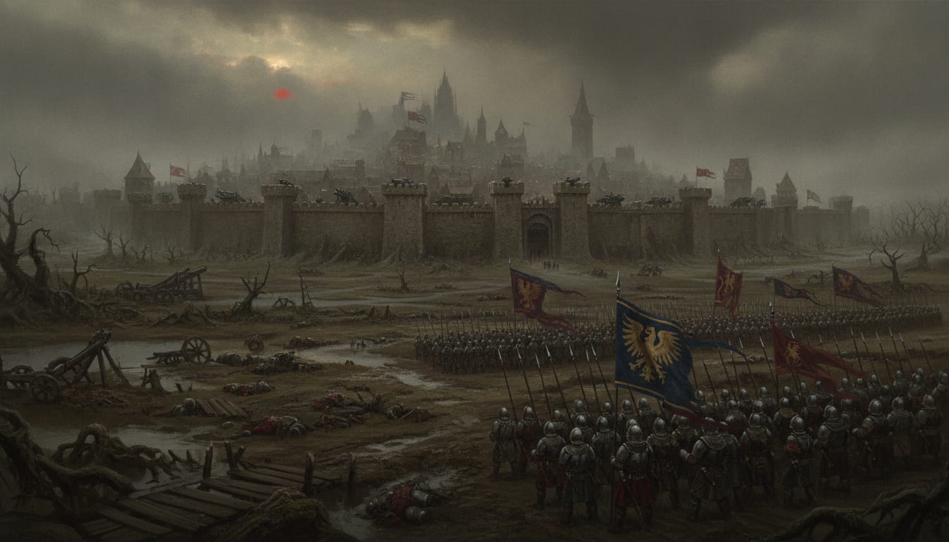 Bechafen, City of the Marshes, Warhammer world art