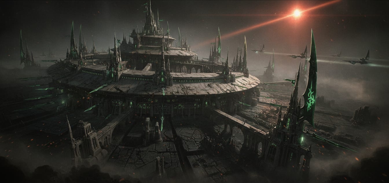 Biel-Tan, Warhammer world art