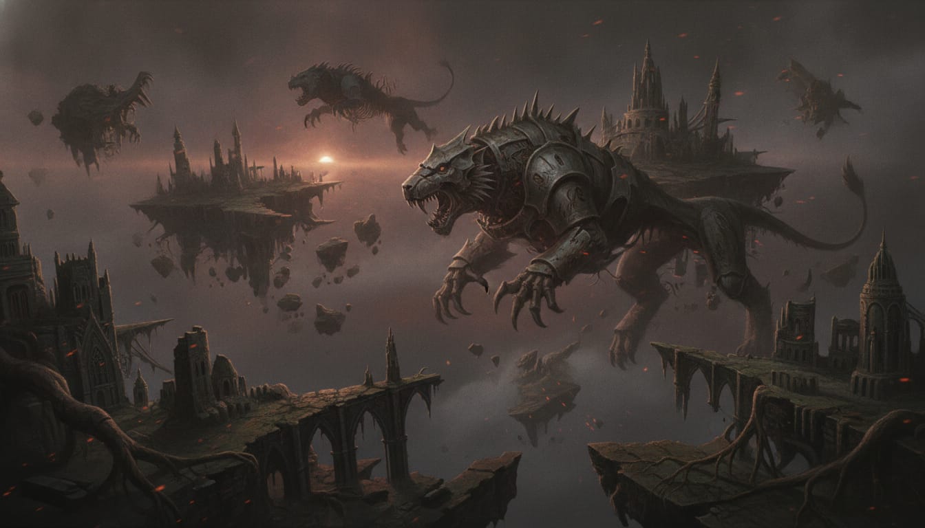 Caliban, Warhammer world art