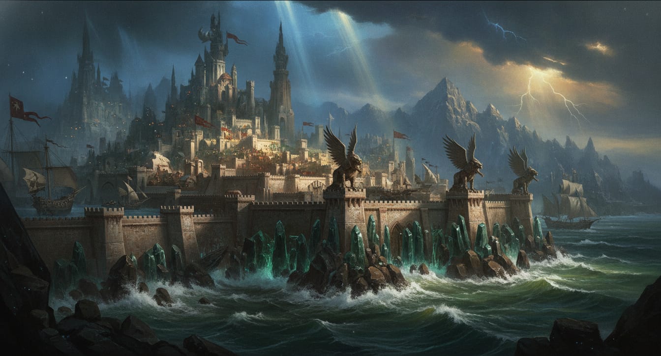 Excelsis, Warhammer world art