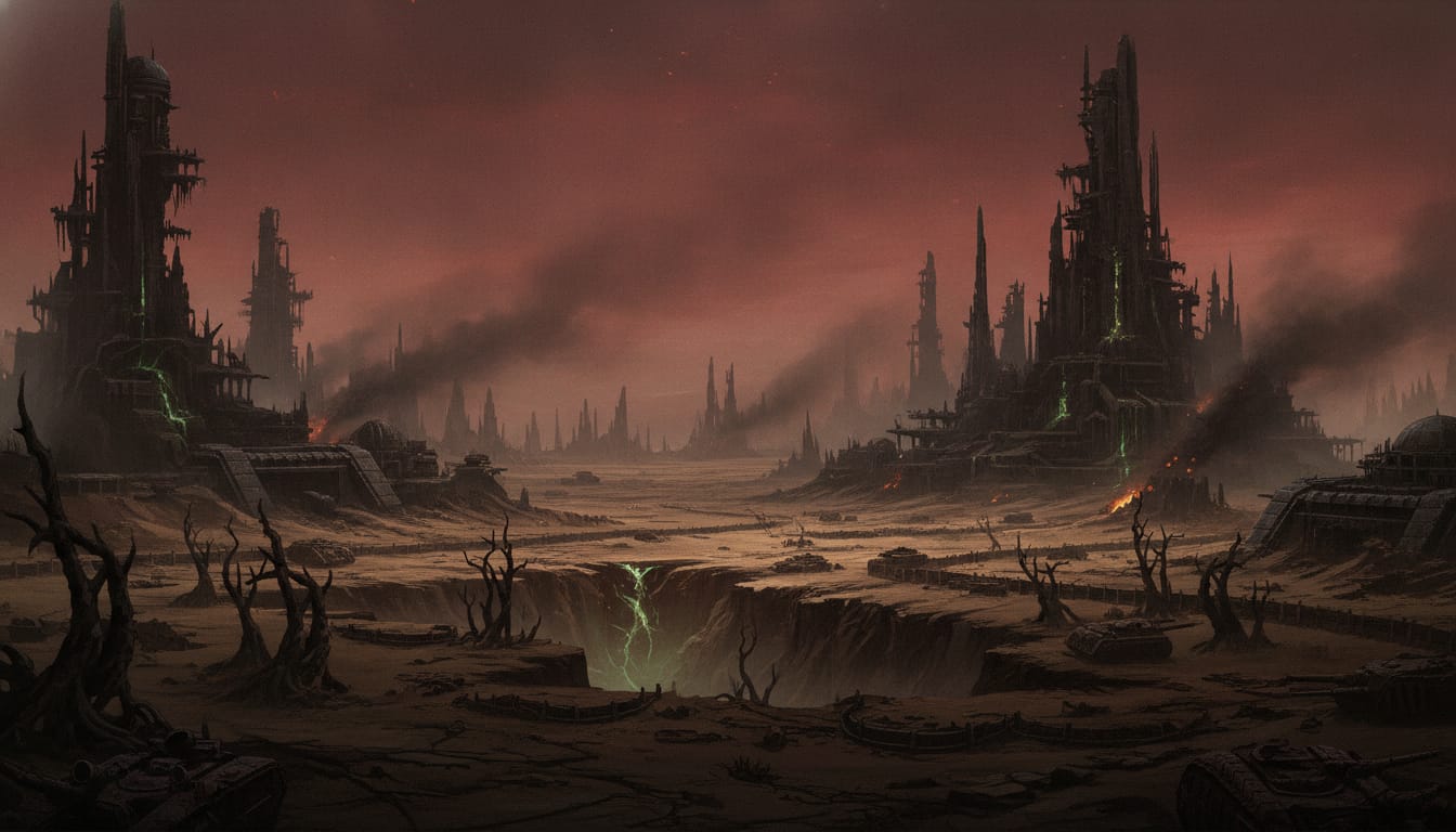 Krieg, Warhammer world art