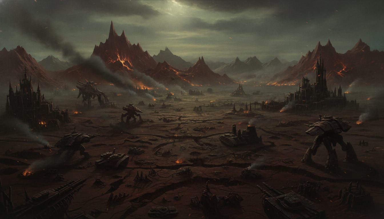 Kronus, Warhammer world art