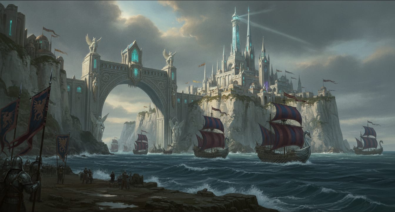 Lothern, Warhammer world art