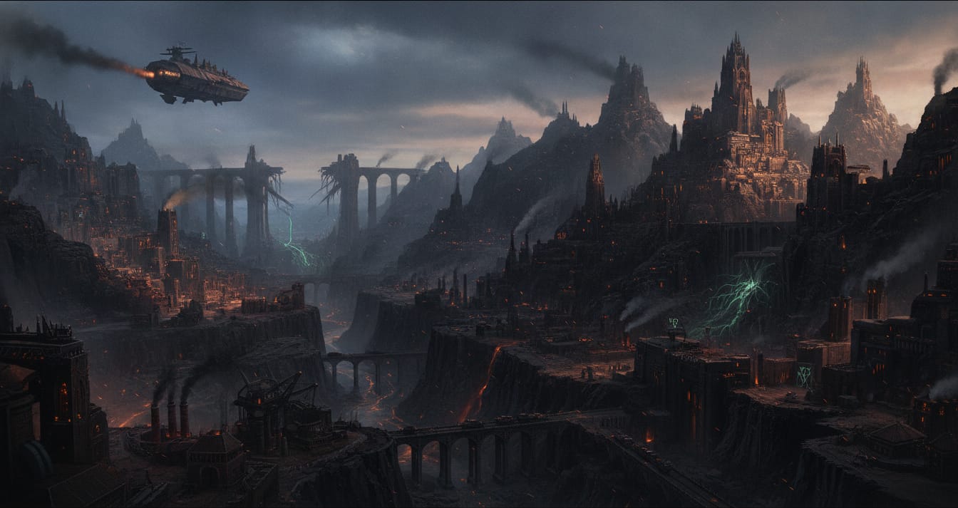 Pavonis, Warhammer world art