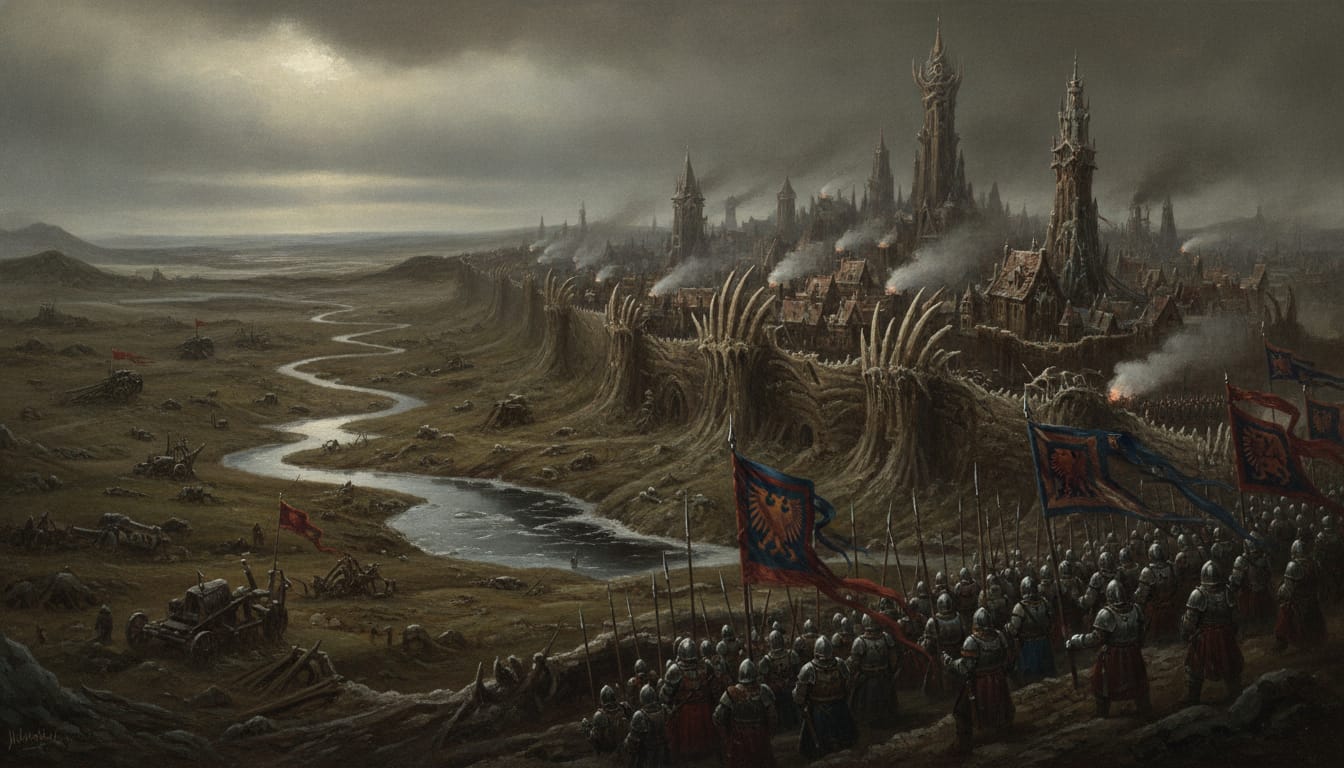 Praag, the Scarred City, Warhammer world art