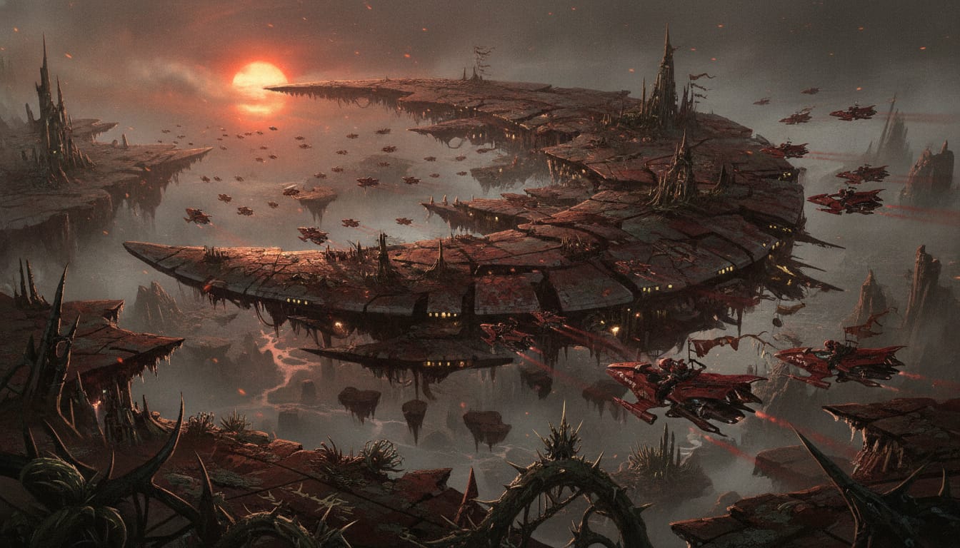 Saim-Hann, Warhammer world art