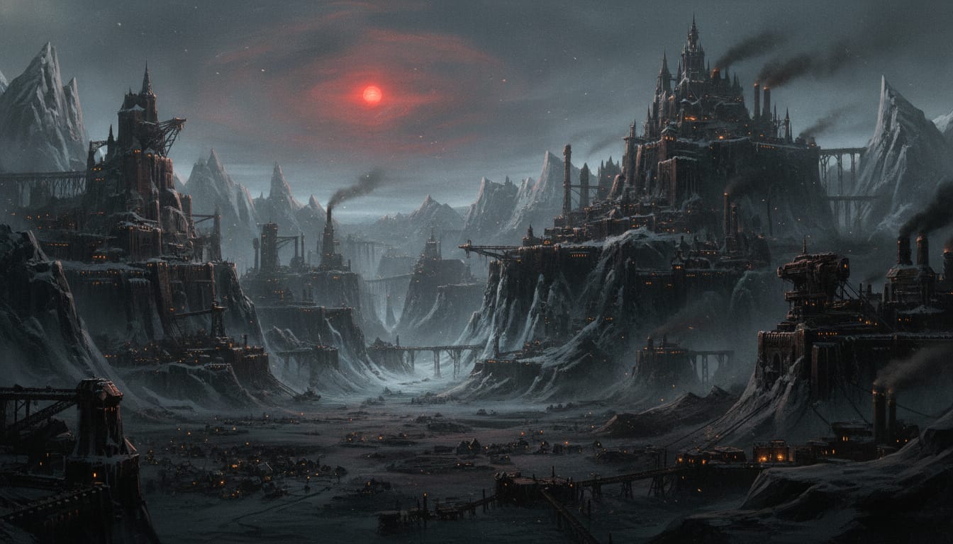 Sepheris Secundus, Warhammer world art