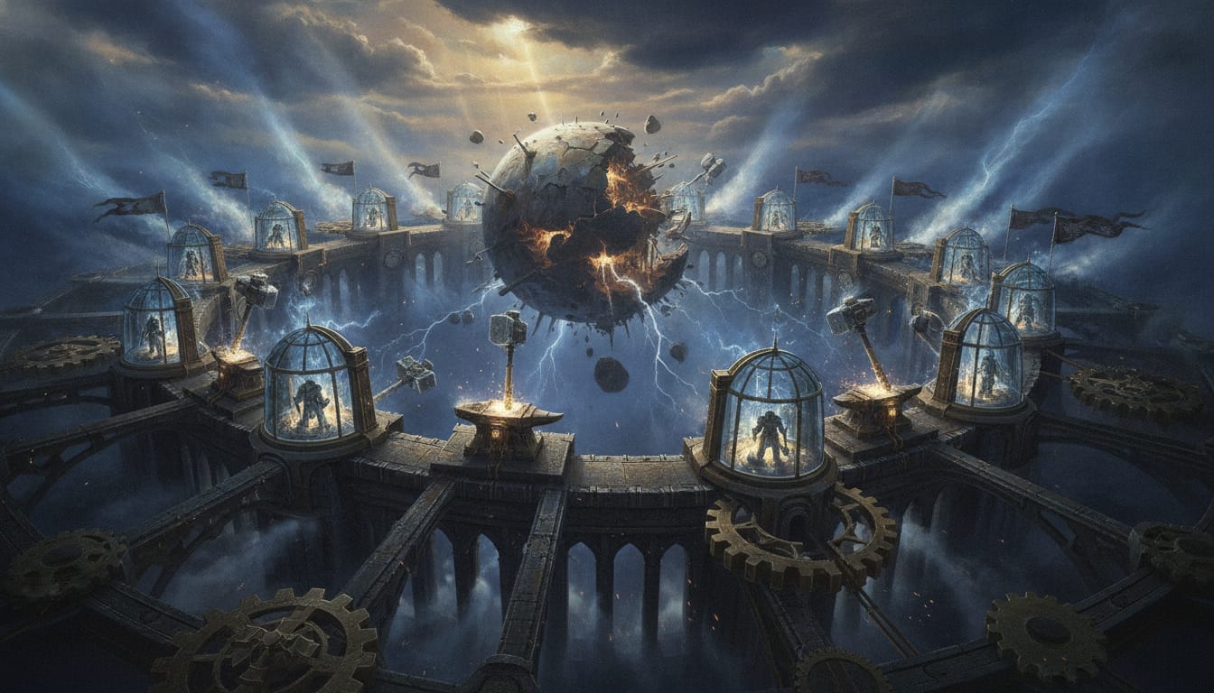 The Sigmarabulum, Ring of the Heavens, Warhammer world art