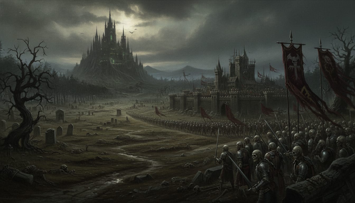 Sylvania, the Cursed Province, Warhammer world art