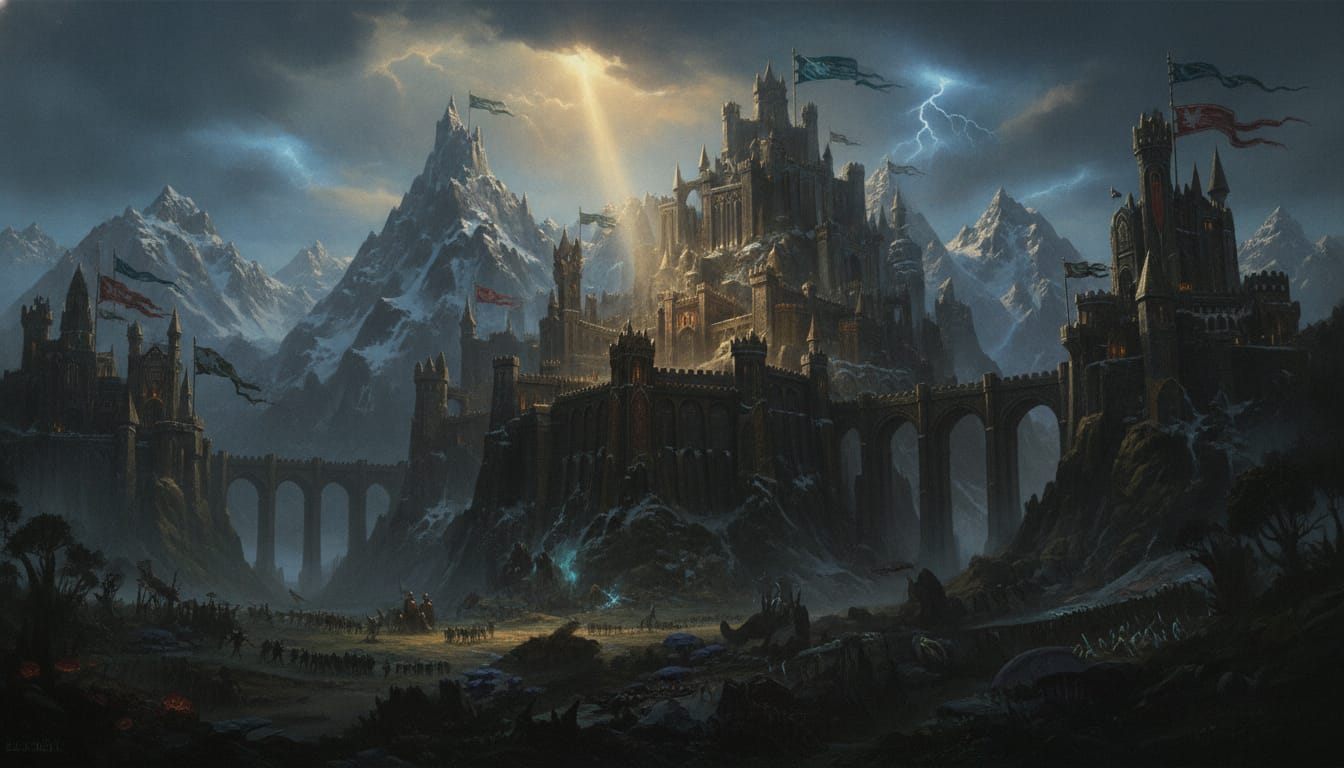 The Seven Words, Warhammer world art